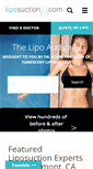 Mobile Screenshot of liposuction.com