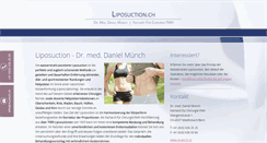 Desktop Screenshot of liposuction.ch