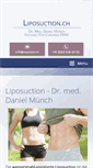 Mobile Screenshot of liposuction.ch
